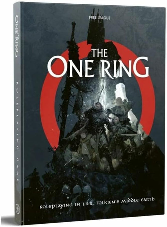 Free League Publishing: The One Ring™ Core Game Rules - Hardcover RPG Compendium, Fantasy Tabletop Role Playing Game, The Lord of The Rings™, Adults, Family, Kids Ages 13+