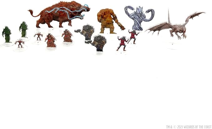 WizKids D&D Idols of The Realms: Essentials - Monster Pack - 2D Set 2
