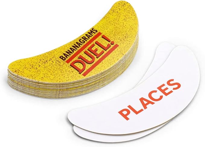 Bananagrams Duel: Ultimate 2 Player Travel Game | Small Space Word Race