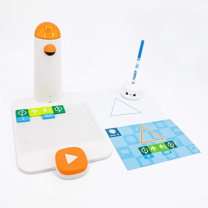 Matatalab Artist Add-on Coding Set Coding Robot, Screen-Free STEM Educational Toy to Learn Code for Kids Ages 4-9