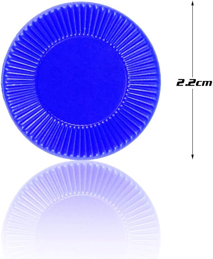 300 Plastic Poker Chips, Poker Card Game Chips Bulk for Game Play, Learning Math Counting, 5 Colors