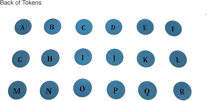 Number Tokens for Settlers of Catan - Complete Replacement Set