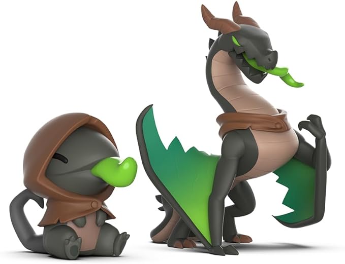 Casting Shadows Vinyl Figure Set - Haze Greentongue & Haze The Devastator - Collect Your Favorite Casting Shadows Characters!