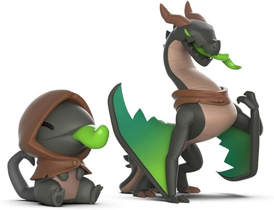 Casting Shadows Vinyl Figure Set - Haze Greentongue & Haze The Devastator - Collect Your Favorite Casting Shadows Characters!