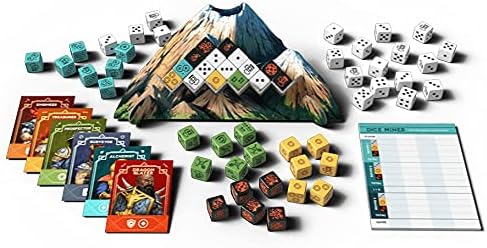 My Pet Elephant Dice Miner Card Board Game Bundle with Drawstring Bag