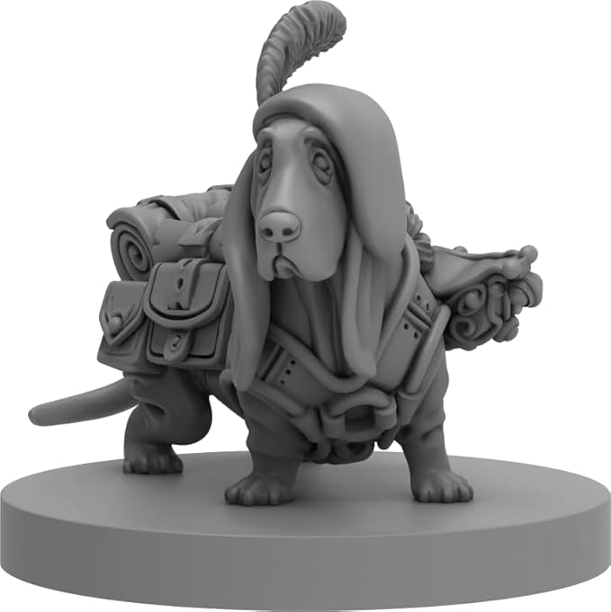 Steamforged Games Animal Adventures: Secrets of Gullet Cove - Dogs Roleplaying Miniatures 5E Compatible