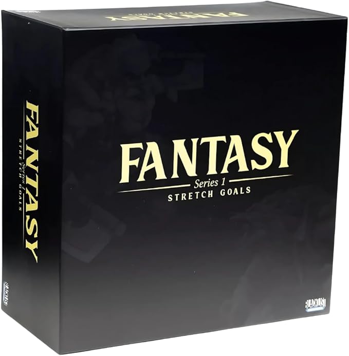 Blacklist Games Miniatures: Fantasy Series 1 Stretch Goals - 66 Styles - 10 Large Figures - 1 Giant 1 Dragon - 3 Colors - Highly Detailed (131 items)