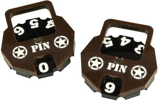 LITKO World War Two Miniature Wargames Army Pin Dial Counter | Compatible with Bolt Action | Dice Dock (United States)