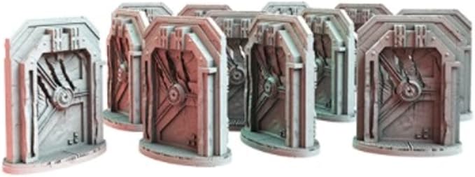 Nemesis Board Game Terrain Expansion - Enhance Your Gameplay wtih 29 Detailed Miniatures! Thematic Upgrade for Sci-Fi Horror Adventure, Ages 14+, 1-5 Players, 1-2 Hour Playtime, Made by Rebel Studio