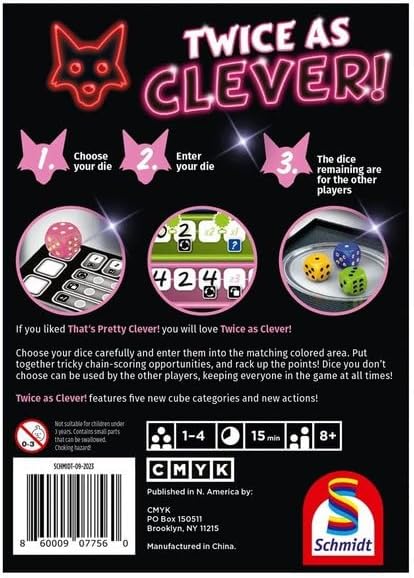 CMYK Twice as Clever! - The Sequel to That's Pretty Clever