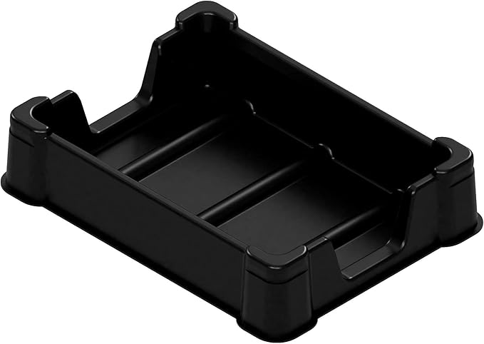 UniqTraySystem 5-Pack Card 40+ Box Tray for Board Games (5 Modular Trays with a Transparent Removable lid)