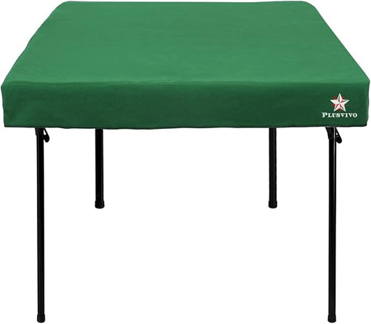 Game Table Cover - Mahjong, Poker, Bridge - Machine Washable Felt - 36" x 36" Blue