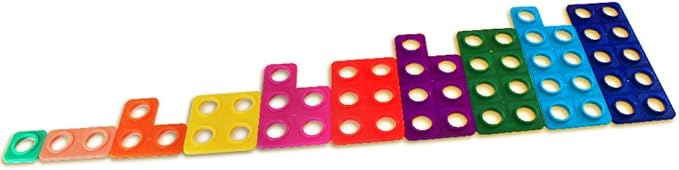 Junior Learning Ten Frame Towers Board Games