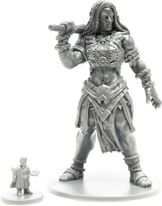 Blacklist Games Miniatures: Fantasy Series 1 Stretch Goals - 66 Styles - 10 Large Figures - 1 Giant 1 Dragon - 3 Colors - Highly Detailed (131 items)