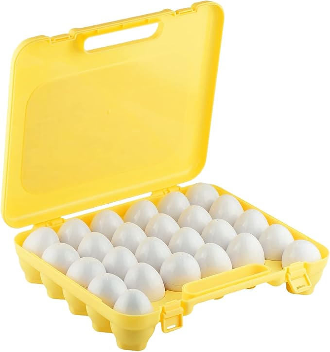 Dimple 26 ABC Alphabet Egg Matching Toy Play Matching Eggs Easter Toy w/Holder - Egg Toys for Toddlers STEM Colors & Shapes Recognition for Kids Educational Color Sorting Toy Eggs