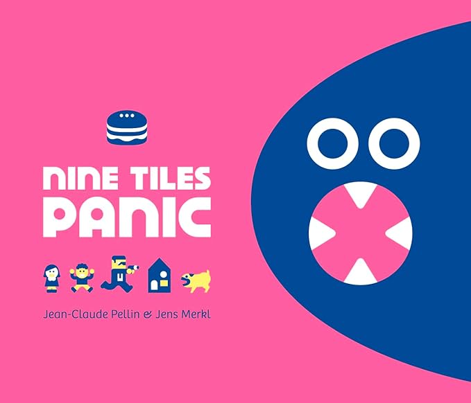 Nine Tiles Panic - Fast-Paced Japanese Puzzle Game | Ages 7+ | Arrange Tiles to Win