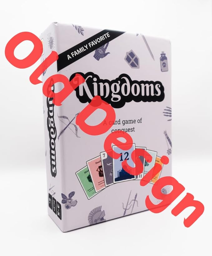 Kingdoms Card Game - Family Strategy Game for 2-8 Players, Ages 8+ | Master Tactics and Outwit Opponents