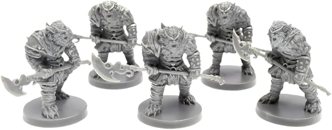 Blacklist Games Miniatures: Fantasy Series 1 Stretch Goals - 66 Styles - 10 Large Figures - 1 Giant 1 Dragon - 3 Colors - Highly Detailed (131 items)