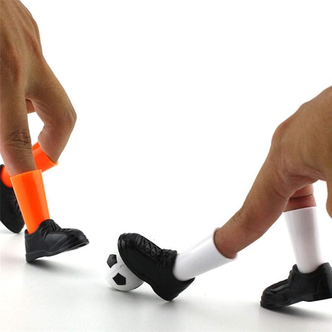 Finger Soccer Game Finger Footballs Match Toys Funny Finger Toys Table Game Set with Two Goals for Fans Club Party Gifts