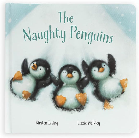 Jellycat The Naughty Penguins: A Baby Board Book Children's Book - Baby Gift