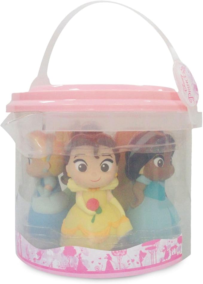 Disney Store Official Bath Set (Disney Princess) - Kids Bath Accessories with Beloved Disney Characters - Colorful and Fun Bath Time Essentials for Kids - Suitable for All Ages