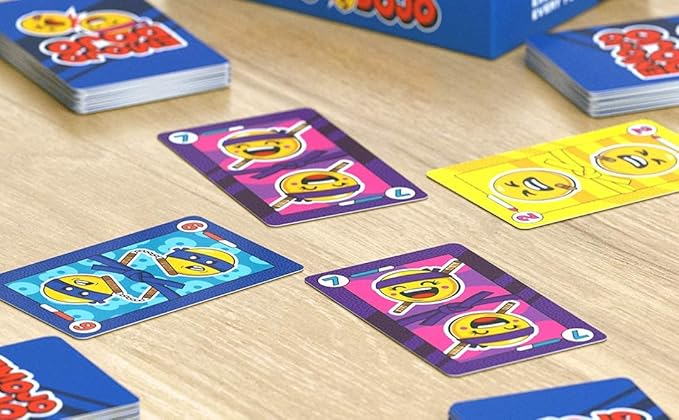 Cheddar Blitz Bundle with Emojo Dojo, Exciting New Card Games for Kids, Teens- Family Game Night Favorites with Emoji.