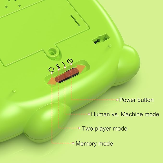 Electronic Tic Tac Toe Game, 3 in 1 Handheld Digital Tic Tac Toe Bolt Game with Silent Mode, Portable Learing Toy Gift for Kids & Adults ﻿ ﻿ ﻿
