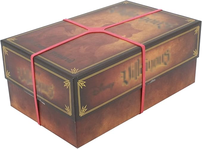 The Broken Token Game Organizer Compatible with Villainous Expansions - Wooden Game Organizing Box with Multiple Trays
