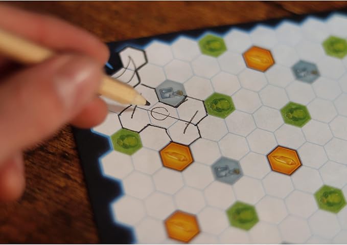 IELLO Distant Suns - Choose & Write Game, Kids & Family, Games, Ages 10+, 2-4 Players, 25 Min