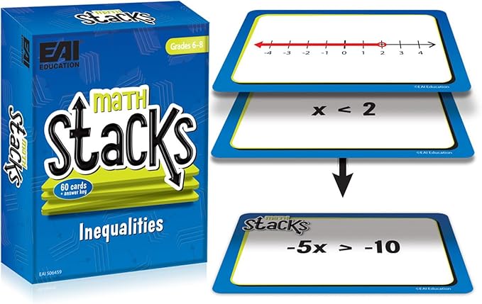 EAI Education Math Stacks Inequalities Game: Grades 6-8