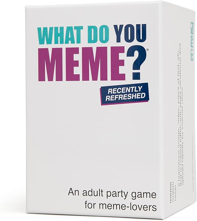 WHAT DO YOU MEME? Core Game (Original Version) – The Hilarious Adult Party Game for Meme Lovers