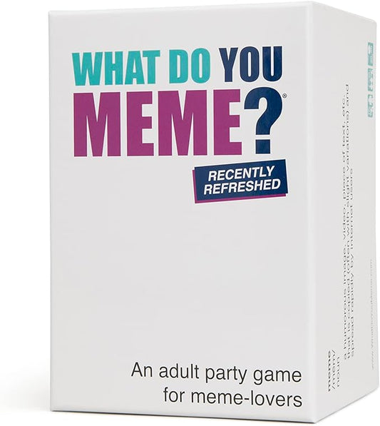 WHAT DO YOU MEME? Core Game (Original Version) – The Hilarious Adult Party Game for Meme Lovers