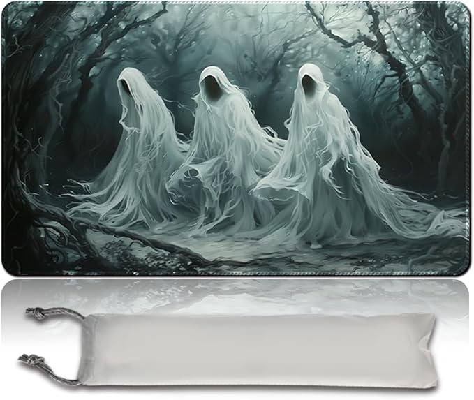 MTG Playmat 23.6x13.8 Inch Board Game Card Game Trading Card Game Mat Mouse Pad TCG Game Mat Stitched Edge Smooth Surface Rubber Base for Board Games,Card Showdown. (Mt121)