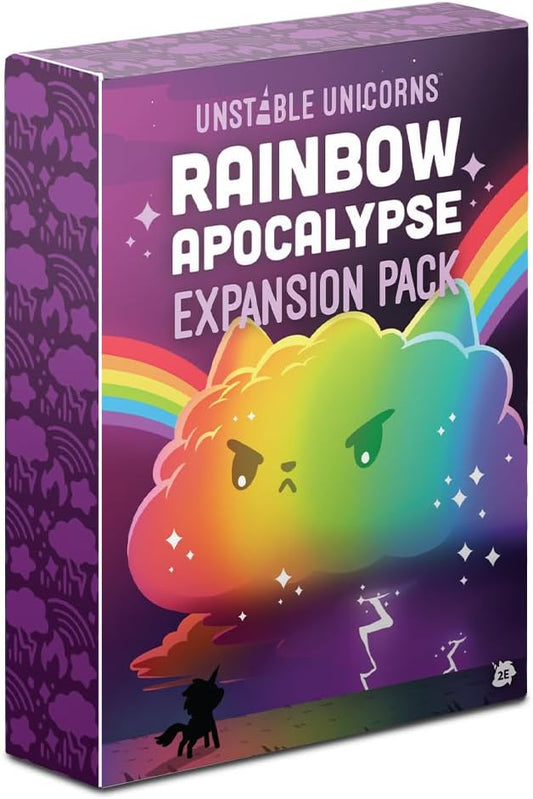 Unstable Unicorns Rainbow Apocalypse Expansion Pack - designed to be added to your Unstable Unicorns Card Game