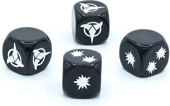 Modiphius Star Trek Adventures - Klingon Dice Set, Multi