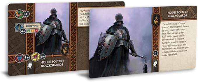 CMON A Song of Ice and Fire Tabletop Miniatures Bolton Blackguards Unit Box | Strategy Game for Teens and Adults | Ages 14+ | 2+ Players | Average Playtime 45-60 Minutes | Made