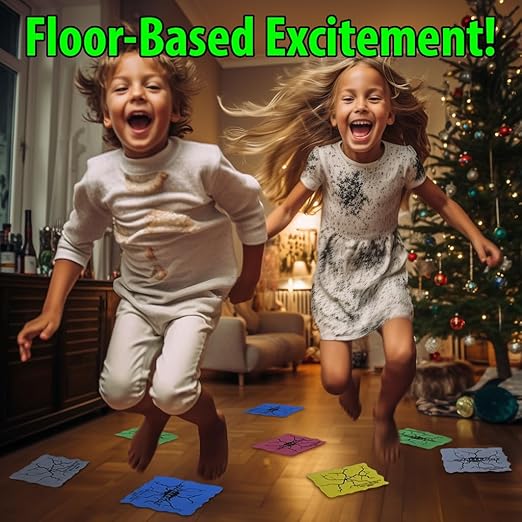 Funwares The Lava Escape Challenge Games for Kids, Indoor and Outdoor Active and Educational Play for Kids Ages 4-8