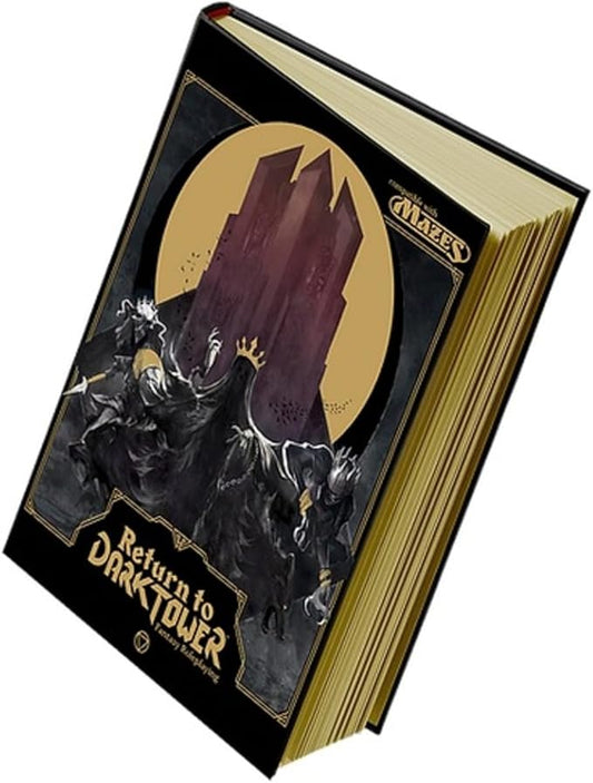 Return to Dark Tower - Fantasy Roleplaying, Hardcover RPG Book, Roleplay in The Four Kingdoms