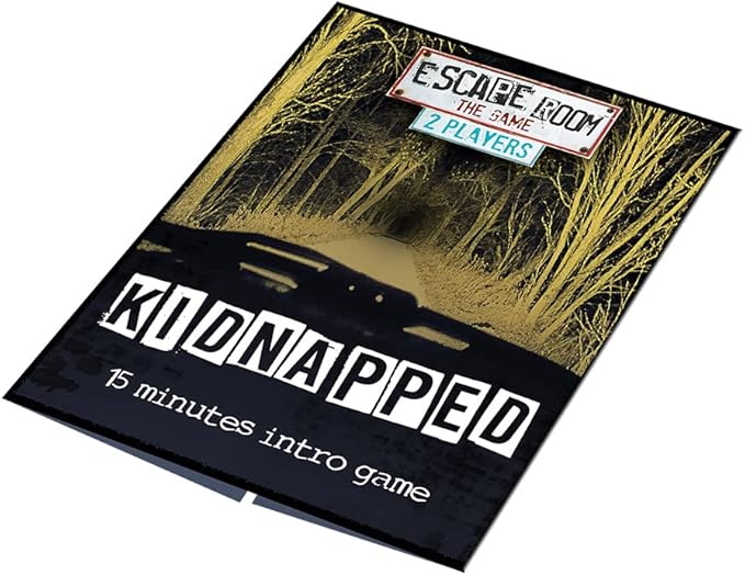 Escape Room The Game –New 2 Player Edition with 2 New Exciting Games | Solve The Mystery Board Game for Adults and Teens