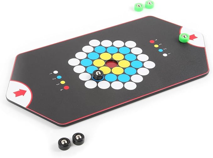 Air Hockey Game，Fast Sling Puck Game，Table top Pinball Game ，Suitable for Kids, Adults Christmas Fun Family Game Toy Gifts (Ages 5+)