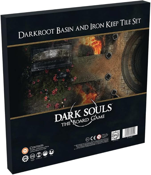 Steamforged Games Dark Souls The Board Game: Darkroot Basin and Iron Keep Tile Set