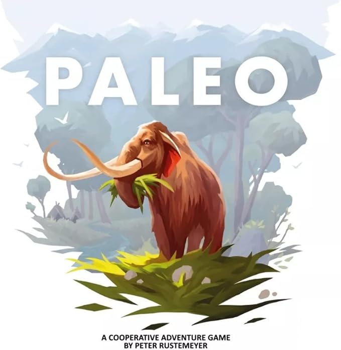 Paleo Board Game - A Cooperative Paleolithic Adventure for Strategy Enthusiasts! Cooperative Game, Fun Family Game for Kids & Adults, Ages 10+, 2-4 Players, 45-60 Minute Playtime, Made by Z-Man Games