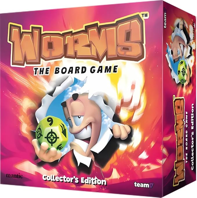 mantic Games: Worms The Board Game Collector's Edition - Mayhem Pledge English