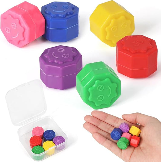 6PCS Gonggi Korean Jacks Stone Game - Gong Gi Korean Traditional Play Game - [1SET + 1PCS] Gongii Tossing Catching Toys - Party Gifts for Friends | Gong-Gi Konggi Hand Eye Coordination Training