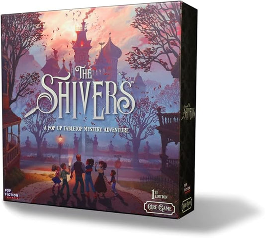 The Shivers Board Game | Pop-Up Mystery Adventure for 2-5 Players | Base Game | Unique Fantasy Family Game | Tabletop Game | Role Playing Adventure