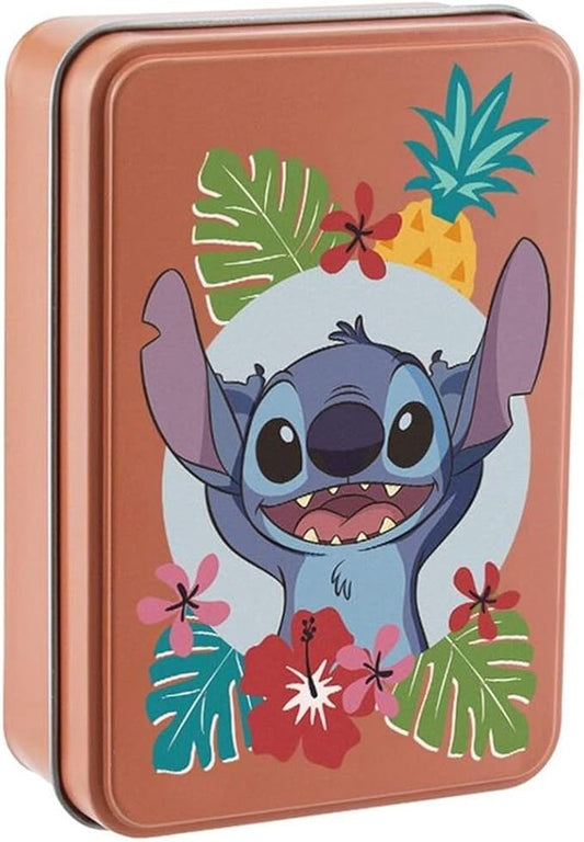 Paladone Lilo and Stitch Playing Cards in Collectible Tin - Officially Licensed Disney Card Game, Standard Deck of 54 Cards, Gift for Disney Merchandise Fan