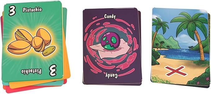 Skybound: Pirate Tails - A Squirrley Game of Buried Nuts, Collection Game, Ages 8+, 2-5 Players