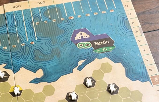 Ride The Rails: France & Germany, Expansion, Strategy Board Game, 3 to 5 Players, 45 to 60 Minute Play Time, Ages 14 and Up