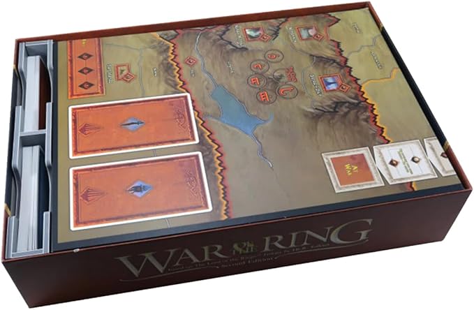 Folded Space: War of The Ring (Second Edition) Board Game Organizer, FS-WOTR