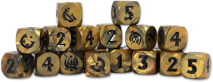 Crafty Games Mistborn Feruchemy Dice Set RPG Dice Set - Ages 13+